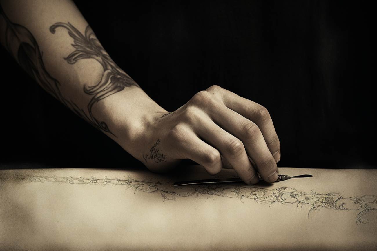 Tatuażu napisy: wyraź siebie słowami